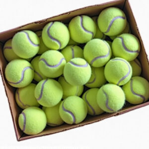 Long-lasting tennis practice balls Durable high-bounce training tennis balls for coaching sessions